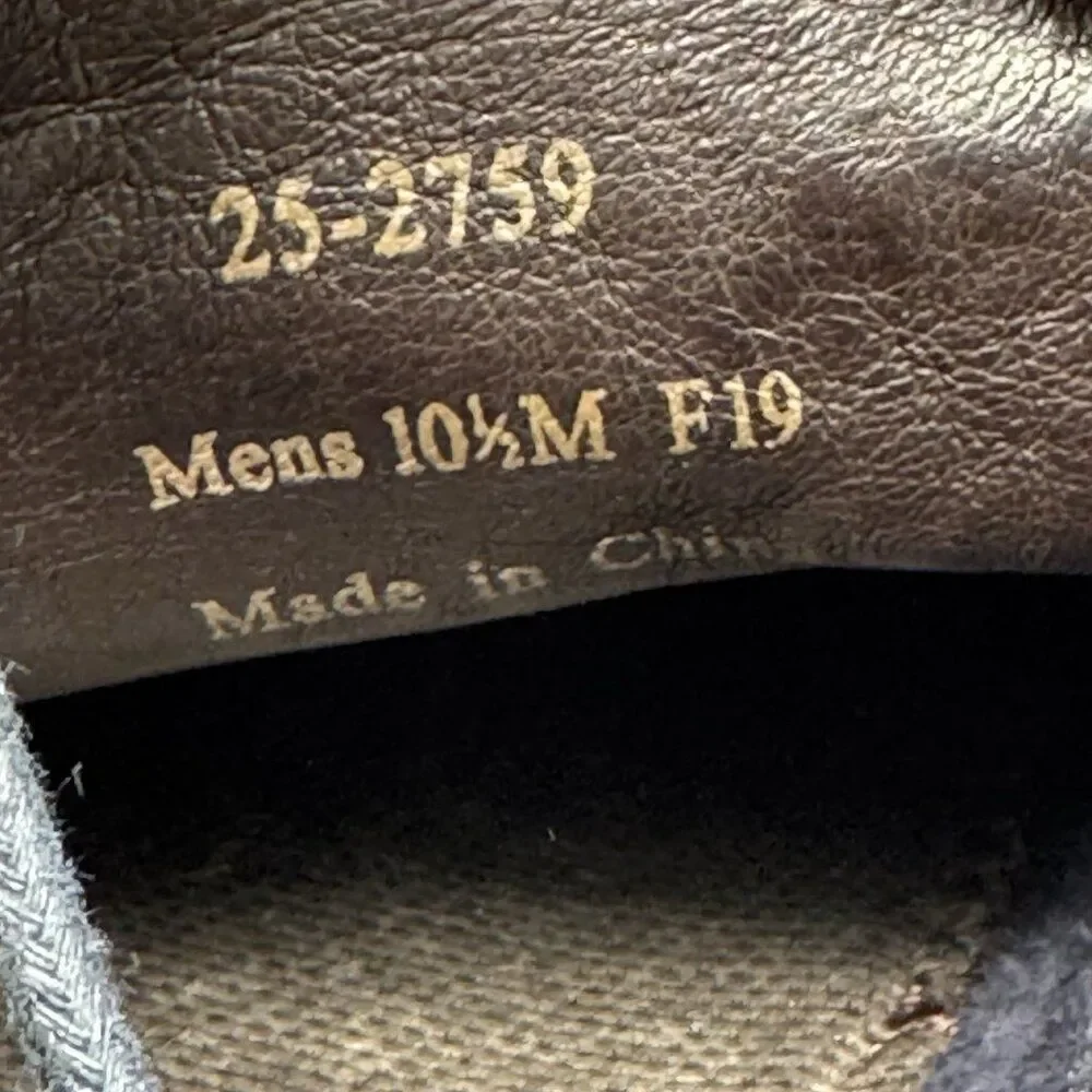 Johnston & Murphy Farley Chukka Boot Navy Oiled Nubuck Size 10.5 Men’s
